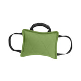 Maxbell Tug Toy for Dogs Portable Interactive Toy with 3 Handle Tug of War Chew Toys green