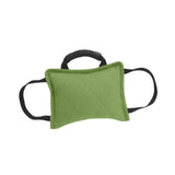 Maxbell Tug Toy for Dogs Portable Interactive Toy with 3 Handle Tug of War Chew Toys green