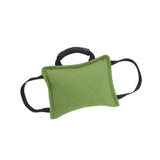 Maxbell Tug Toy for Dogs Portable Interactive Toy with 3 Handle Tug of War Chew Toys green