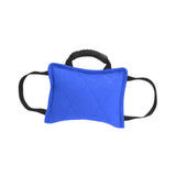 Maxbell Tug Toy for Dogs Portable Interactive Toy with 3 Handle Tug of War Chew Toys blue