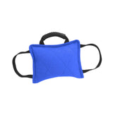 Maxbell Tug Toy for Dogs Portable Interactive Toy with 3 Handle Tug of War Chew Toys blue