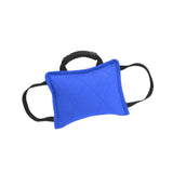 Maxbell Tug Toy for Dogs Portable Interactive Toy with 3 Handle Tug of War Chew Toys blue