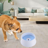 Maxbell Dog Water Feeder 1.2L Easy to Clean Water Pet Water Bowl for Puppy Cats Dogs Blue