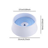 Maxbell Dog Water Feeder 1.2L Easy to Clean Water Pet Water Bowl for Puppy Cats Dogs Blue