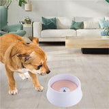 Maxbell Dog Water Feeder 1.2L Easy to Clean Water Pet Water Bowl for Puppy Cats Dogs Pink