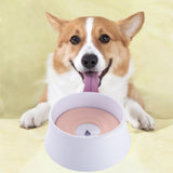 Maxbell Dog Water Feeder 1.2L Easy to Clean Water Pet Water Bowl for Puppy Cats Dogs Pink