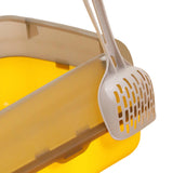 Maxbell Large Cat Litter Box High Sided Large Space Bedpan Splashproof Kitten Toilet