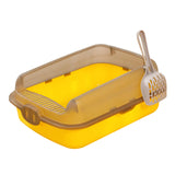 Maxbell Large Cat Litter Box High Sided Large Space Bedpan Splashproof Kitten Toilet