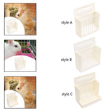 Maxbell Rabbit Hay Feeder Premium Rabbit Food Bowl for Guinea Pig Chinchillas Ferret Style A