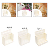 Maxbell Rabbit Hay Feeder Premium Rabbit Food Bowl for Guinea Pig Chinchillas Ferret Style A