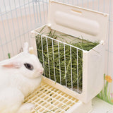 Maxbell Rabbit Hay Feeder Premium Rabbit Food Bowl for Guinea Pig Chinchillas Ferret Style A