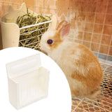 Maxbell Rabbit Hay Feeder Premium Rabbit Food Bowl for Guinea Pig Chinchillas Ferret Style B