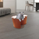 Maxbell Cat Play Tunnel Bed Scratch Resistant Universal All Season Felt Cat Hideaway XL