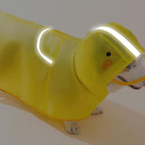 Maxbell Dog Raincoat Waterproof Pet Clothes Lightweight Poncho for Small Average Sized Dogs S