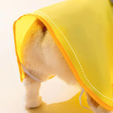 Maxbell Dog Raincoat Waterproof Pet Clothes Lightweight Poncho for Small Average Sized Dogs S