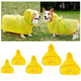Maxbell Dog Raincoat Waterproof Pet Clothes Lightweight Poncho for Small Average Sized Dogs S