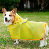 Maxbell Dog Raincoat Waterproof Pet Clothes Lightweight Poncho for Small Average Sized Dogs S