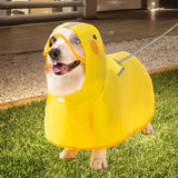 Maxbell Dog Raincoat Waterproof Pet Clothes Lightweight Poncho for Small Average Sized Dogs M