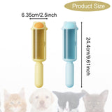 Maxbell Handheld Lint Remover Brush Fabric Cleaning Brush for Fabric Couch Furniture Yellow