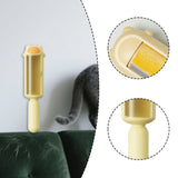 Maxbell Handheld Lint Remover Brush Fabric Cleaning Brush for Fabric Couch Furniture Yellow