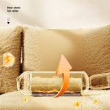 Maxbell Handheld Lint Remover Brush Fabric Cleaning Brush for Fabric Couch Furniture Yellow