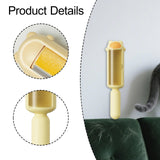 Maxbell Handheld Lint Remover Brush Fabric Cleaning Brush for Fabric Couch Furniture Yellow