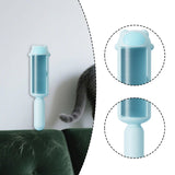 Maxbell Handheld Lint Remover Brush Fabric Cleaning Brush for Fabric Couch Furniture Blue
