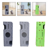 Maxbell Felt Cat House Toy Pet Supplies Scratcher for Indoor Cats Bunny Large Kitten Dark Gray