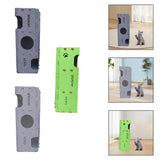 Maxbell Felt Cat House Toy Pet Supplies Scratcher for Indoor Cats Bunny Large Kitten Dark Gray