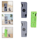 Maxbell Felt Cat House Toy Pet Supplies Scratcher for Indoor Cats Bunny Large Kitten Dark Gray