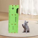 Maxbell Felt Cat House Toy Pet Supplies Scratcher for Indoor Cats Bunny Large Kitten Green