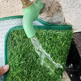 Maxbell Artificial Dog Grass Pee Pad Waterproof Kennel Fake Grass Potty Mat Training 46cmx58cm