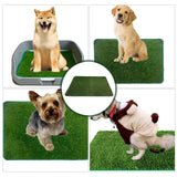 Maxbell Artificial Dog Grass Pee Pad Waterproof Kennel Fake Grass Potty Mat Training 46cmx71cm