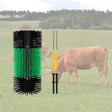 Maxbell Livestock Scratching Brush Full Massage Grooming Brush for Elk Farmyard Barn
