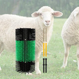 Maxbell Livestock Scratching Brush Full Massage Grooming Brush for Elk Farmyard Barn