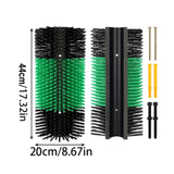 Maxbell Livestock Scratching Brush Full Massage Grooming Brush for Elk Farmyard Barn
