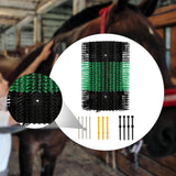 Maxbell Livestock Scratching Brush Portable Cattle Scratcher for Sheeps Donkeys Deer