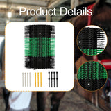 Maxbell Livestock Scratching Brush Portable Cattle Scratcher for Sheeps Donkeys Deer
