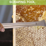 Maxbell Bee Hive Frame Lifter and Scraper Stainless Steel Farm Comfortable 39cm Long