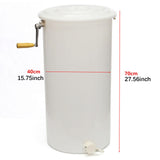 Maxbell Honey Extractor Manual Beekeeping Extraction Honey Spinner Tool Honey Bucket
