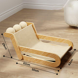 Maxbell Cat Hammock Bed Furniture Cat Lounge Chair for Indoor Cats Small Animal Dogs