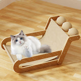 Maxbell Cat Hammock Bed Furniture Cat Lounge Chair for Indoor Cats Small Animal Dogs