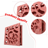 Maxbell Cat Puzzle Toy Maze Game Mental Stimulation Play Box for Kittens Indoor Cats Pink 40cm