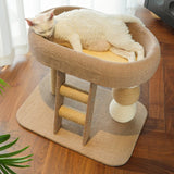 Maxbell Small Cat Tree Tower with Top Perch Scratching Post for Indoor Cats, Kittens