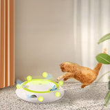 Maxbell Automatic Teaser with Ribbon Move Indoor Cats Electronic Interactive Cat Toy