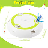 Maxbell Automatic Teaser with Ribbon Move Indoor Cats Electronic Interactive Cat Toy