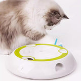 Maxbell Automatic Teaser with Ribbon Move Indoor Cats Electronic Interactive Cat Toy