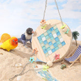 Maxbell Bird Hammock Hideout Exercise Parrot Perch Stand for Budgie Canary Cockatiel