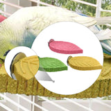 Maxbell Parrot Perch Compact Grinding Stand for Birds for Cockatiels Conures Budgies Pink