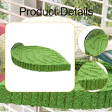 Maxbell Parrot Perch Compact Grinding Stand for Birds for Cockatiels Conures Budgies Green